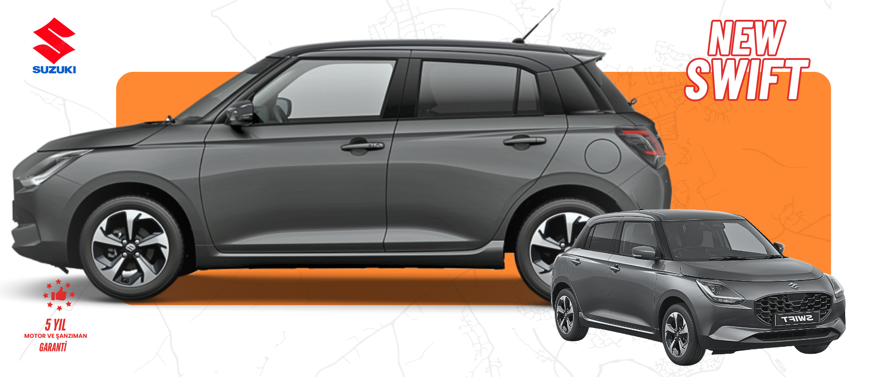 Yeni Suzuki Swift-Kibrista satin alın
